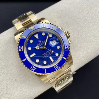 클린공장 롤렉스 서브마리너 블루 다이얼 옐로우 골드 금통 40mm 116618