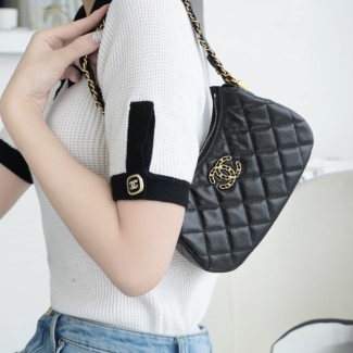팬더샵 샤넬 23K 클래식 호보백 스몰 블랙