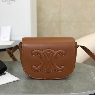 셀린느 퀴르 트리오페 폴코백 탄 198263