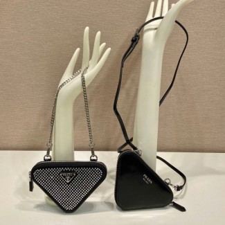 프라다 사피아노 가죽 미니백