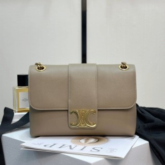 셀린느 틴 빅투아르 숄더백 카푸치노 미디엄 115853