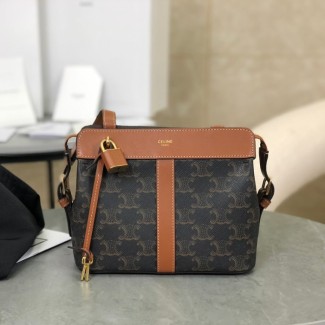 셀린느 트리오페 카바스 이너백 블랙 탄 191992