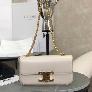셀린느 트리옹프 체인 숄더백 트렌치 197993