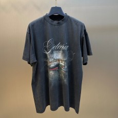 발렌시아가 게타리아 티셔츠 오버사이즈 핏