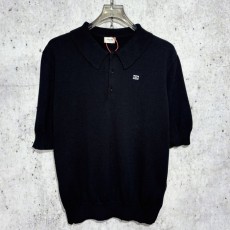 셀린느 트리오페 로고 자수 폴로 셔츠 2ADDT367Y 38NO