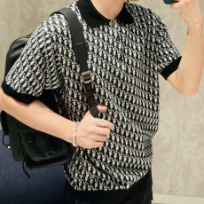 디올 오블리크 폴로 티셔츠