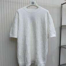 펜디 테리 코튼 티셔츠 화이트