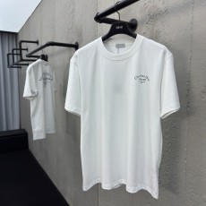 디올 아뜰리에 프린팅 반팔 티셔츠 화이트