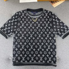 루이비통 모노그램 자카드 니트 반팔